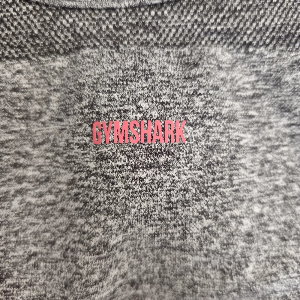 Gymshark Crop Top (grey & pink) XL - Picture 3 of 10